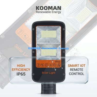 이중 암 방수 태양광 가로등 100W-500W 맞춤형 경로 태양광 LED 조명 (정원 및 도로용)