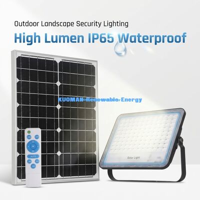 IP65 방수 15000LM 고휘도 태양광 투광등 (모션 센서 포함, 실외 보안용)