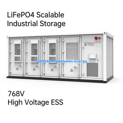 215KWh 상업용 ESS 배터리 10,000회 회로 리?? 이온 에너지 저장 시스템
