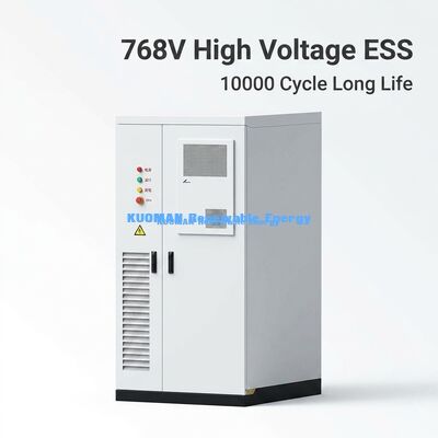 산업용 애플리케이션을 위한 768V ESS 배터리를 갖춘 100KWh 리튬 이온 상업용 에너지 저장 시스템