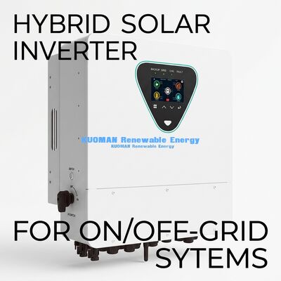 BSR 6KW 하이브리드 태양광 인버터 IP65 등급 및 가정 및 상업용 병행 작동