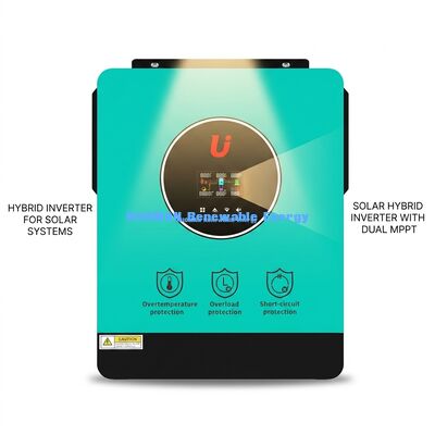 BSR IP65 6KW 하이브리드 인버터 (WiFi 모니터링 및 병렬 작동 기능 포함) - 가정용 태양광 발전 시스템용