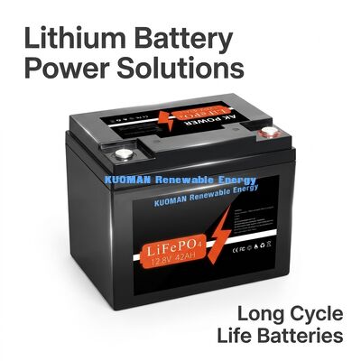 537.6Wh 12V 40Ah 리튬 배터리 딥사이클 LiFePO4 배터리 (에너지 저장 및 골프 카트용)