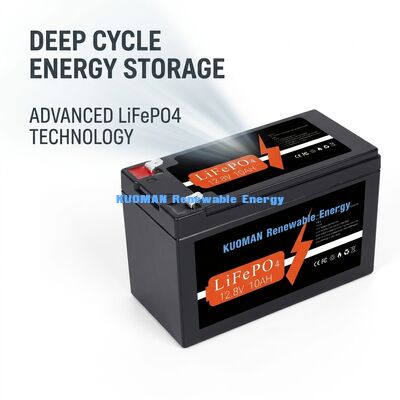 12V 10Ah 128Wh LiFePO4 에너지 저장 및 RV 애플리케이션을 위한 깊은 사이클 리?? 배터리