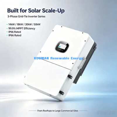 40-60V 리?? 납산 배터리 호환 3단계 하이브리드 태양광 인버터 14kW
