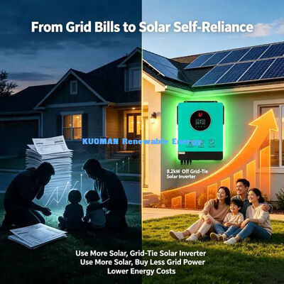 8.2KW 양방향 계통 연계 태양광 인버터 최대 PV 입력 5400W+5400W 듀얼 MPPT