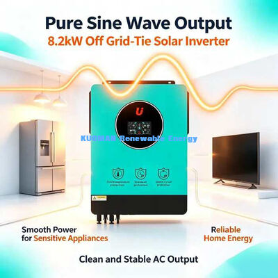 48V 납산 리?? 배터리 호환 8.2KW 그리드 하이브리드 태양광 인버터