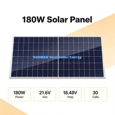 3.2mm 템퍼드 글래스 200-210W 태양 전지 패널, 뒷마당 태양 시스템용 먼지 방지 방수 PV 모듈