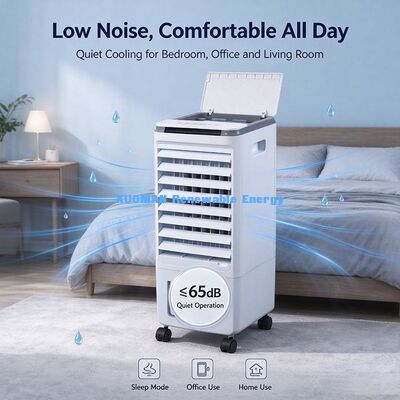 Indoor Evaporative Air Cooler, Multi-function Fan Humidifier Air Filter for Bedroom & Dorm