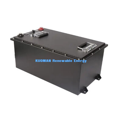 KM 72V -100Ah 맞춤형 골프 카트 LiFePO4 배터리 (8000 사이클, 7360Wh 에너지)