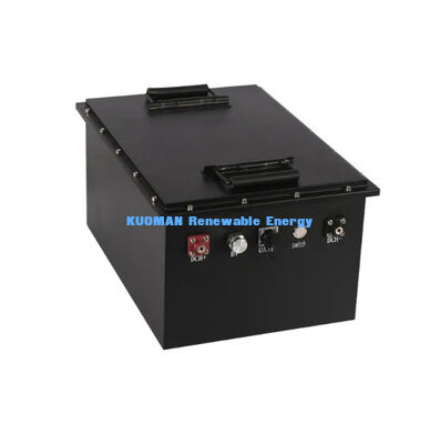 KM 72V -100Ah 맞춤형 골프 카트 LiFePO4 배터리 (8000 사이클, 7360Wh 에너지)