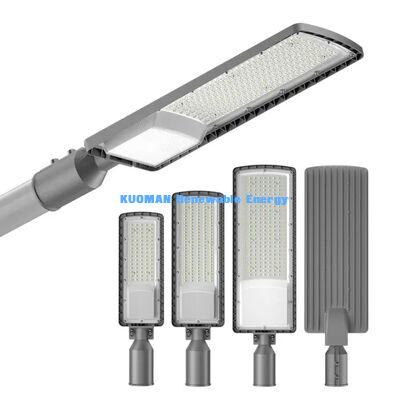 50W-200W 태양광 LED 길거리 라이트 야외 IP66 방수 50000 시간 주차장 및 고속도로의 수명