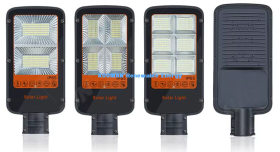 이중 암 방수 태양광 가로등 100W-500W 맞춤형 경로 태양광 LED 조명 (정원 및 도로용)