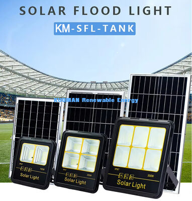IP65 방수 200W-400W 태양광 투광등, 15000LM 고휘도 LED 태양광 정원 투광등