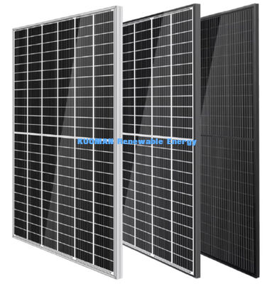 산업용 전력 생산용으로 22%의 효율과 IP65 기상 저항성을 가진 500W-600W 태양 전지 패널