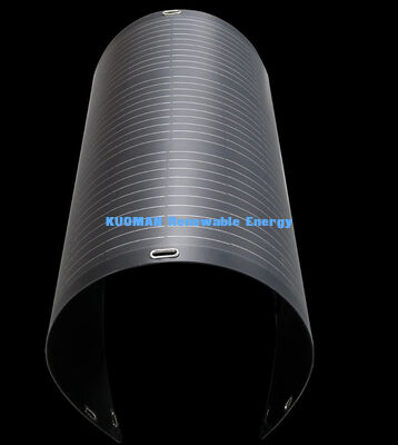 플렉서블 홈 여행 RV 양면성 플렉서블 태양 전지 패널 200W FFC 및 탄소 섬유