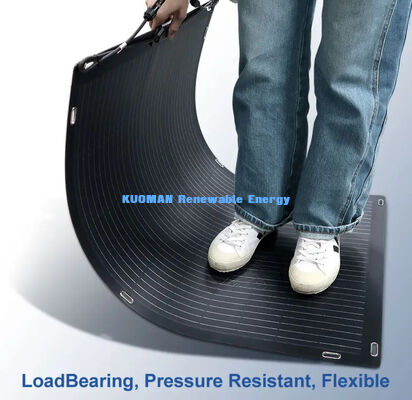 플렉서블 홈 여행 RV 양면성 플렉서블 태양 전지 패널 200W FFC 및 탄소 섬유