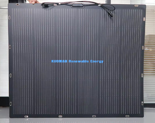 100W IP68 방수성 360° 굽힐 수 있는 유연 태양 전지 패널