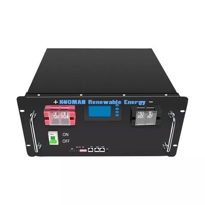 KM 48V 200Ah LiFePO4 가정용 배터리 저장장치 10.24 kWh 용량 및 주택용 에너지 저장장치 8000+ 사이클