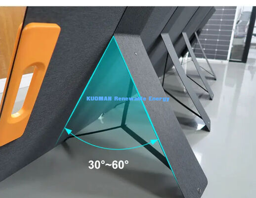 멀티 포트 태양 전지 충전기 300W 방수 가벼운 무게 굽힐 수 있는 접이식 휴대용 태양 전지 패널