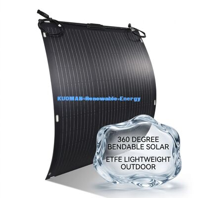30W ETFE 유연 태양 전지판 얇은 필름 야외 모험 및 산악 등산