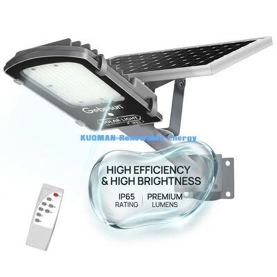 IP65 방수 300W-500W Split Solar Street Light 라이프포4 배터리와 태양 전지 패널