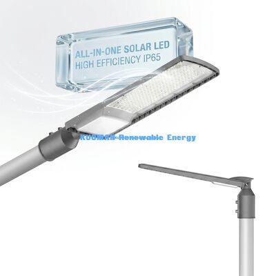 50W-200W 태양광 LED 길거리 라이트 야외 IP66 방수 50000 시간 주차장 및 고속도로의 수명