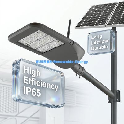 4G IoT, 중앙 관리 및 IP66 방수 기능을 갖춘 스마트 태양광 가로등 (스마트 시티용)