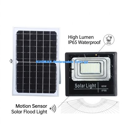 120Lm/W 고 뤼멘 태양광 홍수등 IP65 방수 및 50W-300W 출력