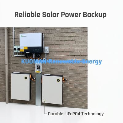 초박형 10kWh 가정용 배터리 저장 시스템 (지능형 BMS 및 태양광 전원 포함)