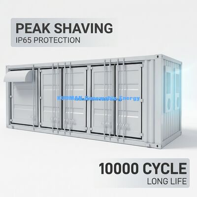 산업용 배터리 저장 장치를 위한 고급 BMS 및 열 관리 기능이 있는 IP54 등급 상업용 ESS