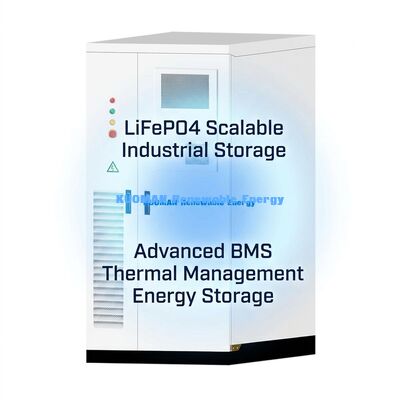 산업용 애플리케이션을 위한 768V ESS 배터리를 갖춘 100KWh 리튬 이온 상업용 에너지 저장 시스템