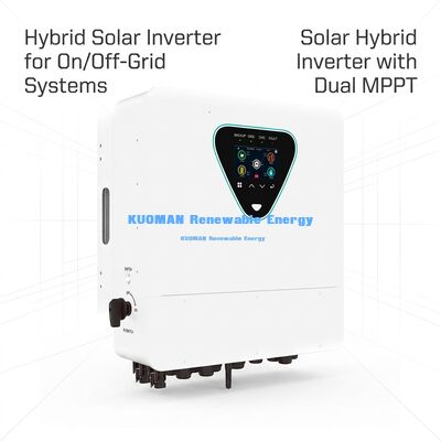 BSR 6KW 하이브리드 태양광 인버터 IP65 등급 및 가정 및 상업용 병행 작동