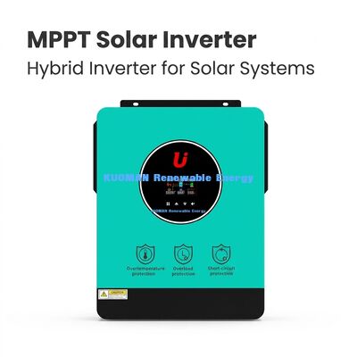 BSR IP65 6KW 하이브리드 인버터 (WiFi 모니터링 및 병렬 작동 기능 포함) - 가정용 태양광 발전 시스템용