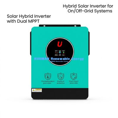 4200W/6200W 하이브리드 인버터 (정전 보호 및 태양광 시스템용 순수 정현파 출력)