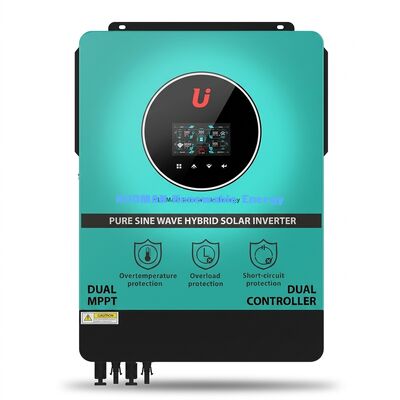 10KW 하이브리드 태양광 인버터, 98% 효율, 가정 및 상업용 트리플 보호