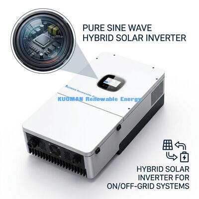 IP65 등급 및 5년 보증의 스마트 3상 하이브리드 인버터 (안정적인 전력 관리를 위한)