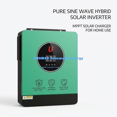 가정 및 그리드 타이 시스템용 고효율 4.2KW/6.2KW 단일 단계 하이브리드 태양광 인버터