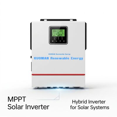 MPPT 태양 전지 충전기, 순수 시노파 출력 및 가정 백업용 앱 제어