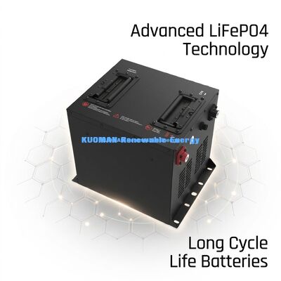 36V LiFePO4 골프 카트 배터리 8000 회, 50Ah-150Ah 용량 및 컴팩트 385*338*245mm 차원