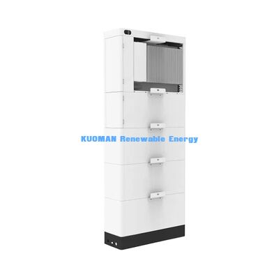 51.2V 400Ah LiFePO4 가정용 배터리 랙 시스템 10.24KWh ~ 30.72KWh 용량 및 6000 회전 수명