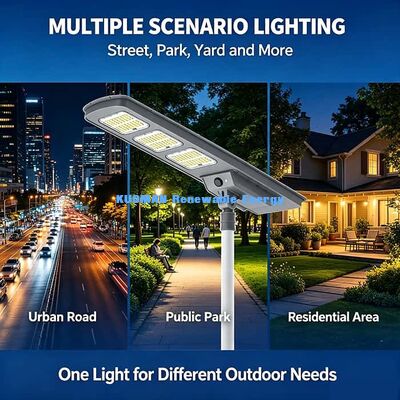 에너지 절약 올인원 태양광 가로등 40W SMD5050 LED 태양광 램프 전기료 없음