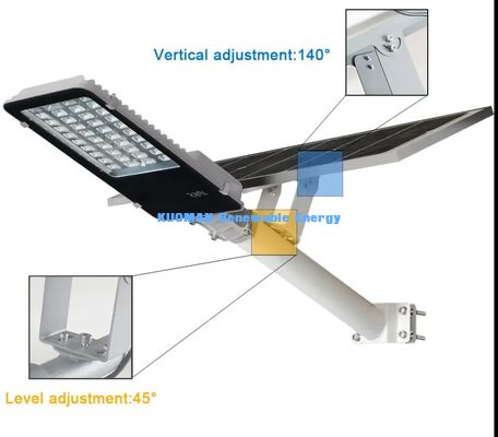 200W 스플릿 태양광 거리 조명 IP65 방수 암시부터 새벽까지 원격 제어 도로 램프