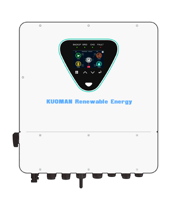 6000W Hybrid Solar Inverter Parallel Function 6 Units Max For Residential Use