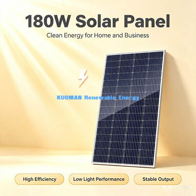 눈 바람 저항 200-210W 단결정 PV 패널, 수명 긴 실외 태양광 발전기 충전 패널