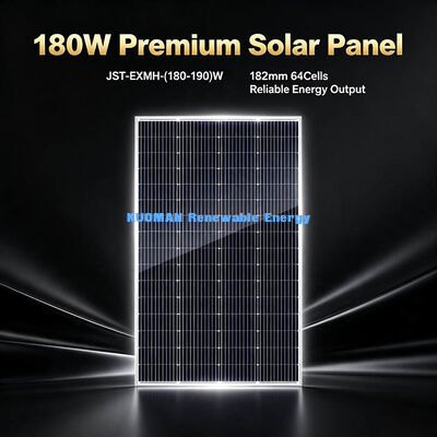 주택 지붕 및 정원 보안 카메라 전력, 우리의 내구성 180W-190W PV 태양 전지 패널