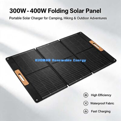 300W~400W 접는 태양 전지 패널 캠핑용 휴대용 태양 전지 충전기 RV 전력 발전소